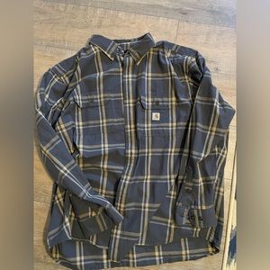 Cathartt Plaid Button Up Shirt